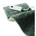 thumbnail image 1 of Sunbeam, Heating Pad for Fast Pain Relief XLarge King XpressHeat 6 Heat Settings with Auto-Shutoff 12 x 24 Inch XLarge, Green, 1 of 6