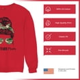 thumbnail image 6 of Military Mom Sweatshirt Proud Mom Life Messy Bun Sunglasses Mother's Day Mama Mommy Active Duty Veteran Vet Crewneck, 6 of 7