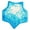 Blue, variant on HomelyJoy LED Star Shaped Light Up Ice Cube, Waterproof Sensory Bath Toy, Color Changing Glowing Cube for Parties, Drinks, and Home Decor
