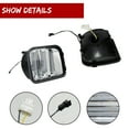 thumbnail image 4 of GTINTHEBOX Sequential Switchback LED Clear Front Corner DRL Signal Lamp For 2006-2010 Hummer H3, 4 of 12