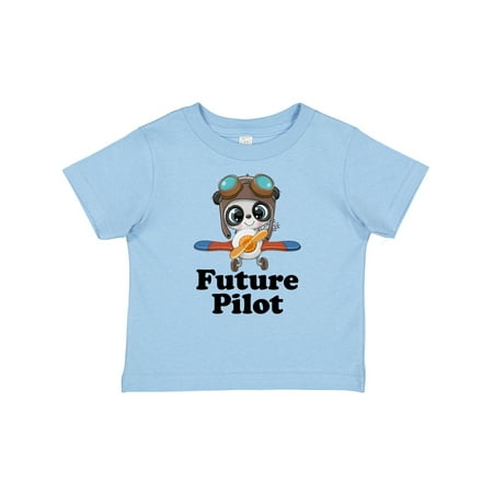 

Inktastic Boys Future Pilot Panda Gift Baby Boy T-Shirt