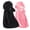 Black + Pink, variant on Lohol 2-Pack Velvet Durag for Men and Women, Soft Wave Cap Hair Wrap, Breathable Dorag for Hair Waves