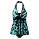 thumbnail image 5 of Gibobby Conjunto de bikini sexy Traje de baño superior Dos piezas de control de baño fluido para mujer Tummy Trajes de baño Trajes de baño Tankinis Set(Verde,M), 5 of 5