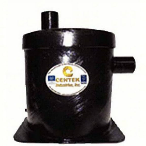 New Vernalift Wet Marine Exhaust Muffler centek 1500071 Ports 1-1/2" Height 8" Base 9"