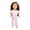 G, variant on Riforla Exquisite 18 Inch Girls Doll Clothes and Accessories Girls Doll Dress Casual Clothing with Fanny Pack and Plush Pet Dog Kids Birthday Party (Doll Not Included) Dolls & Accessories F