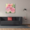 thumbnail image 3 of Epic Graffiti 'Sarahs Peony'  by Katrina Pete Canvas Wall Art, 37" x 37", 3 of 8