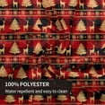 thumbnail image 5 of Christmas Tablecloth Red Plaid Round Tablecloth 60 Inch Deer Xmas Tree Snowflake Table Cloth for Outdoor Picnic Kitchen Table Decor Washable Waterproof Polyester Fabric Table Cover for Holiday Party, 5 of 6