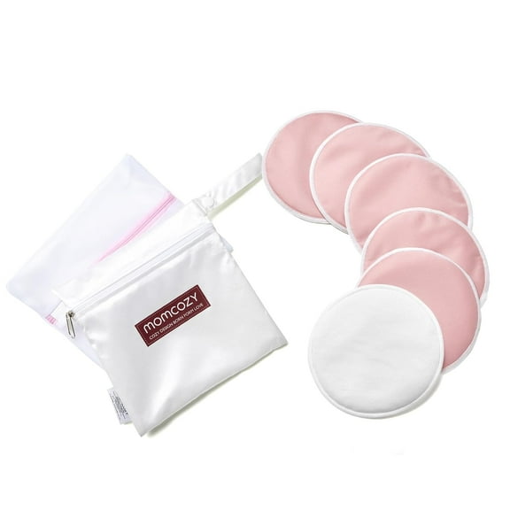 Momcozy Almohadillas De Lactancia Reutilizables, Almohadillas De Lactancia Lavables De 3 Capas