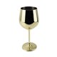 thumbnail image 1 of Copas de vino de acero inoxidable (1 pieza dorada), copas de champán, perfectas para exteriores, bares, piscinas, terrazas, barcos, picnic, comidas diarias o una cena elegante, 1 of 5