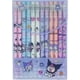thumbnail image 1 of 12 Pcs Cartoon Erasable Ballpoint Pens Anime Gel Ink Pen Black 0.5mm Melody Kitty Gifts Cute Kawaii, 1 of 5