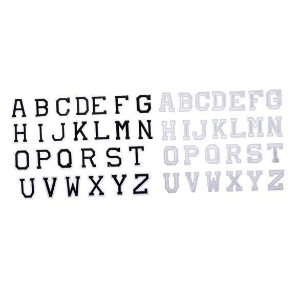 Ironon Letters for Clothing