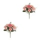 thumbnail image 4 of Yuarrent Ramo de flores artificiales Cabezas falsas Rosas Manojo casero Type2 NO2, 4 of 6