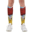 thumbnail image 7 of Adventure Time Jake The Dog Compression Socks For Women And Men Support Knee High Socks For Running Hiking Athletic Nursing, 7 of 7