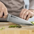 thumbnail image 5 of ZWILLING All Star 8-inch Chef's Knife - Black End Cap, 5 of 5