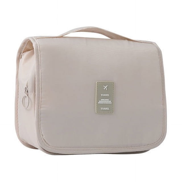 Neceser colgante-organizador de viaje de maquillaje cosmético grande con gancho resistente-neceser portátil para neceseres de mujer