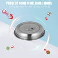 thumbnail image 4 of Stainless Steel Griddle Basting Cover (2pcs) - 20CM, 4 of 5