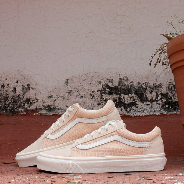 Salmon Pink Vans Old Skool Pink Gum Sole Buy Knu-Skool 'Pink Glo
