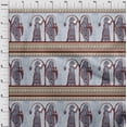 thumbnail image 3 of oneOone Viscose Jersey Grayish Blue Fabric Women Block Sewing Fabric By The Yard Printed Diy Clothing Sewing Supplies 60 Inch Wide, 3 of 5