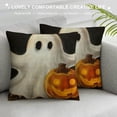 thumbnail image 3 of PHYHOO Halloween Pillow Covers Pumpkin Ghost Throw Pillow Covers for Fall Halloween Decorations Halloween Party Pillows Decorative Pillow Covers for Couch Sofa, 3 of 5