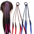 thumbnail image 3 of Wig Ponytail for Girls - Elastic Twisted Braided Hair Accessory, 3 of 24