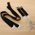 thumbnail image 4 of 2 Unids Correa De Nylon Antivuelco Seguridad Para El Bebé Correa De Pared Gabinete Estante De Soporte De TV Plana, Anclaje De Pared Para Prueba De Niñ Baoblaze Correa de seguridad para muebles, 4 of 8