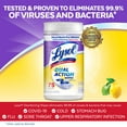 thumbnail image 2 of Lysol Dual Action Disinfecting Wipes, Citrus, 75ct, 2 of 8