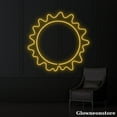 thumbnail image 3 of Glowneon Sun Neon Sign, Sun Led Sign, Sunrise Wall Decor, Sunset Neon Sign, Sunrise Led Light, 3 of 5