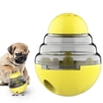 thumbnail image 2 of Pet Food Dispensing Ball Dog Treat Dispensing Ball Dog Slow Feeder Ball Toy Dog Training Toy Pet Food Dispensing Ball Bite  Interactive Prevent Dumping Design Puzzle Toy Dog Slow, 2 of 5