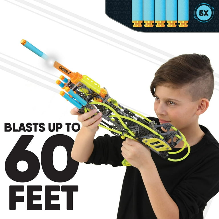 K'NEX Cyber-X C5 Neostrike - Blasts up to 60 ft - 176 Pieces K'NEX Cyber-X C5 Neostrike - Blasts up to 60 ft - 176 Pieces