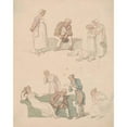 thumbnail image 3 of Thomas Rowlandson 20x24 Black Modern Framed Museum Art Print Titled - Illustrations to a Book (ca. 1780-1825), 3 of 5