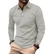 thumbnail image 1 of Playeras Hombre Caballero Camisa Casual Moda Manga Larga, 1 of 6