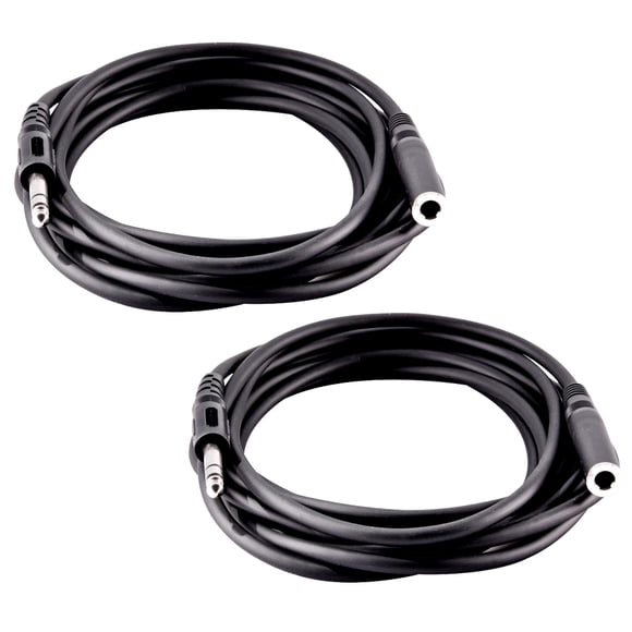Hosa HPE-310 10-Foot Headphone Extension Cable - 1/4 Inch TRS To 1/4 Inch TRS