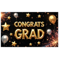 thumbnail image 6 of LUUFILx Graduation Party Banner Backdrop Congrats Grad Celebration Decorations Photo Booth School Event Background Supplies Ceremony Decors, 6 of 9