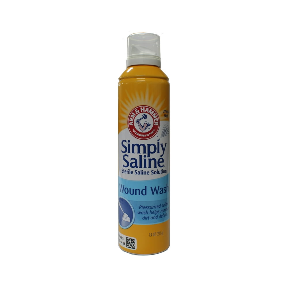 ARM & HAMMER Simply Saline Sterile Wound Wash 7.4 Ounce