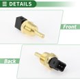 thumbnail image 4 of Sensor de temperatura del refrigerante del motor Unique Bargains No.392203C100 Sensor de temperatura del agua para Hyundai Santa Fe 2020 1 Pc, 4 of 6