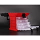 thumbnail image 4 of Caja de señuelos de pesca Perfecl Caja de almacenamiento de plástico 4 compartimentos rojo, 4 of 7