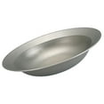 thumbnail image 4 of Salad Plate Shallow Salad Plate Stainless Steel Plate Kitchen Serving Plate Food Mixing Basin, 4 of 6