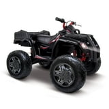 huffy kids ride on torex atv 4 wheeler 24v battery quad mp3 in disc break all terrain