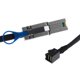 thumbnail image 3 of Cable de Alimentación Mini SAS 2x SFF-8643 a SFF-8088 perfke, 3 of 9