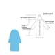 thumbnail image 3 of Xihbxyly Poncho Impermeable de Eva, Ligero y Reutilizable, Transpirable y Resistente a Desgarros, Compacto y Portátil, Ideal para Viajes y Eventos Al Aire Libre, Diseño Unisex, Tamaño 119 X 78 Cm., 3 of 6