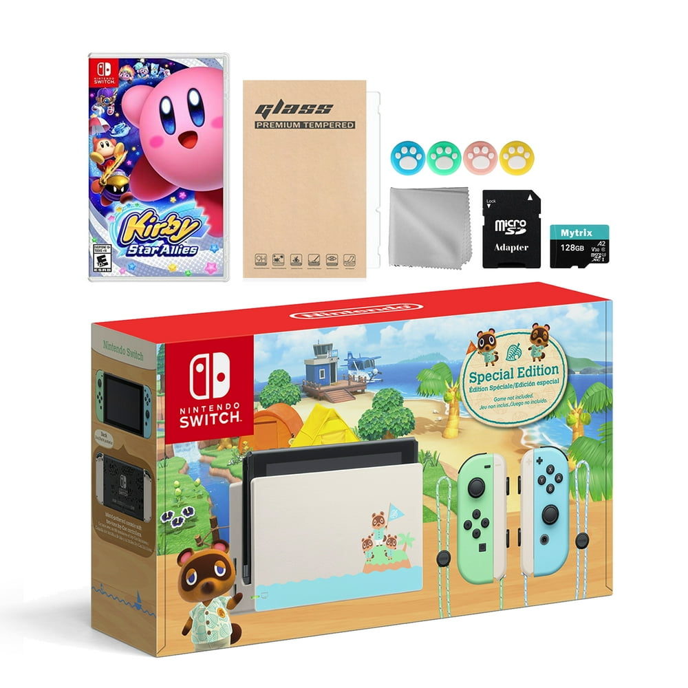 Nintendo Switch Animal Crossing Special Version Console Set, Bundle