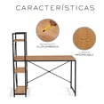 thumbnail image 4 of Escritorio Oficina Estacion Trabajo Metal Repisa Minimalista, 4 of 6