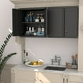 thumbnail image 5 of NICEGDLT Metal Garage Wall Cabinet, Metal Wall Mounted Storage Cabinets with Lockable Doors and Adjustable Shelves, 5 of 7