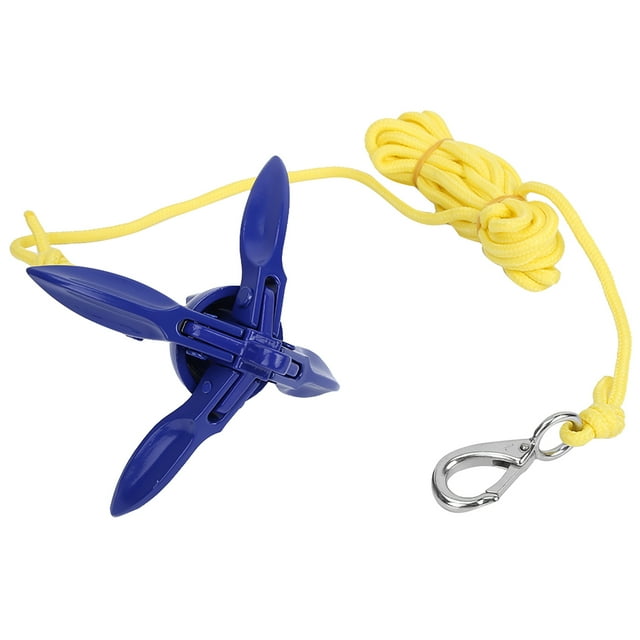 Canoe Anchor,Durable Aluminum Foldable Inflatable Kayak Anchor Foldable Anchor Stylish and Modern