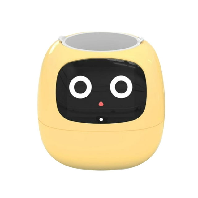DOLITY Pot de Fleurs Intelligent Adorable Appareil Intelligent pour Décoration Intérieure Salon Jaune