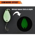 thumbnail image 6 of OROOTL 12pcs Hard Metal Fishing Spoon Lure Set with Single Hook Mini Jigging Baits Spoons, 6 of 7