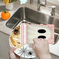 thumbnail image 5 of Aursykel Halloween Ghost Hand Towel for Home Decor with Absorbent Polyester Fabric for Festive Kitchen or Bathroom Cute and Practical Holiday Gift 15.7x23.6in Pink, 5 of 6