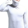 thumbnail image 1 of Men Thermal Shirt Turtleneck Soft Long Sleeve Base Layer Top Thermal Tee Shirt, 1 of 4