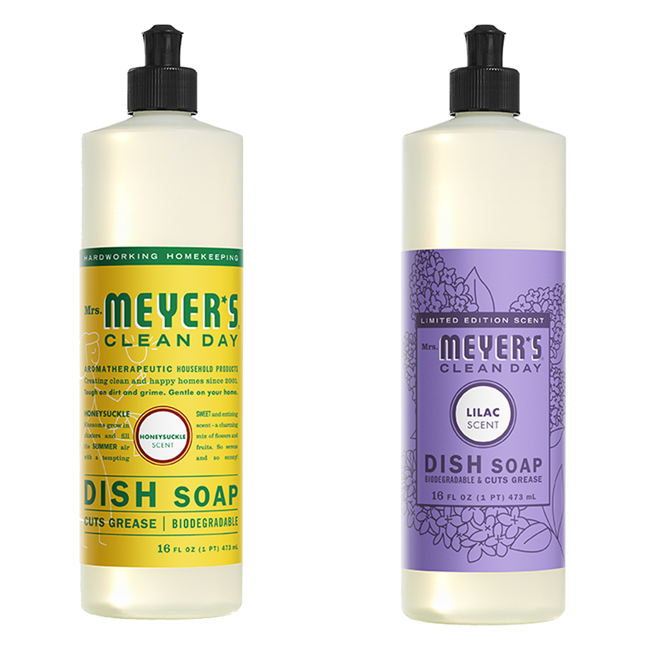 Liquid Dish Soap, Cruelty Free Formula, 1 Pack Honeysuckle, 1 Pack