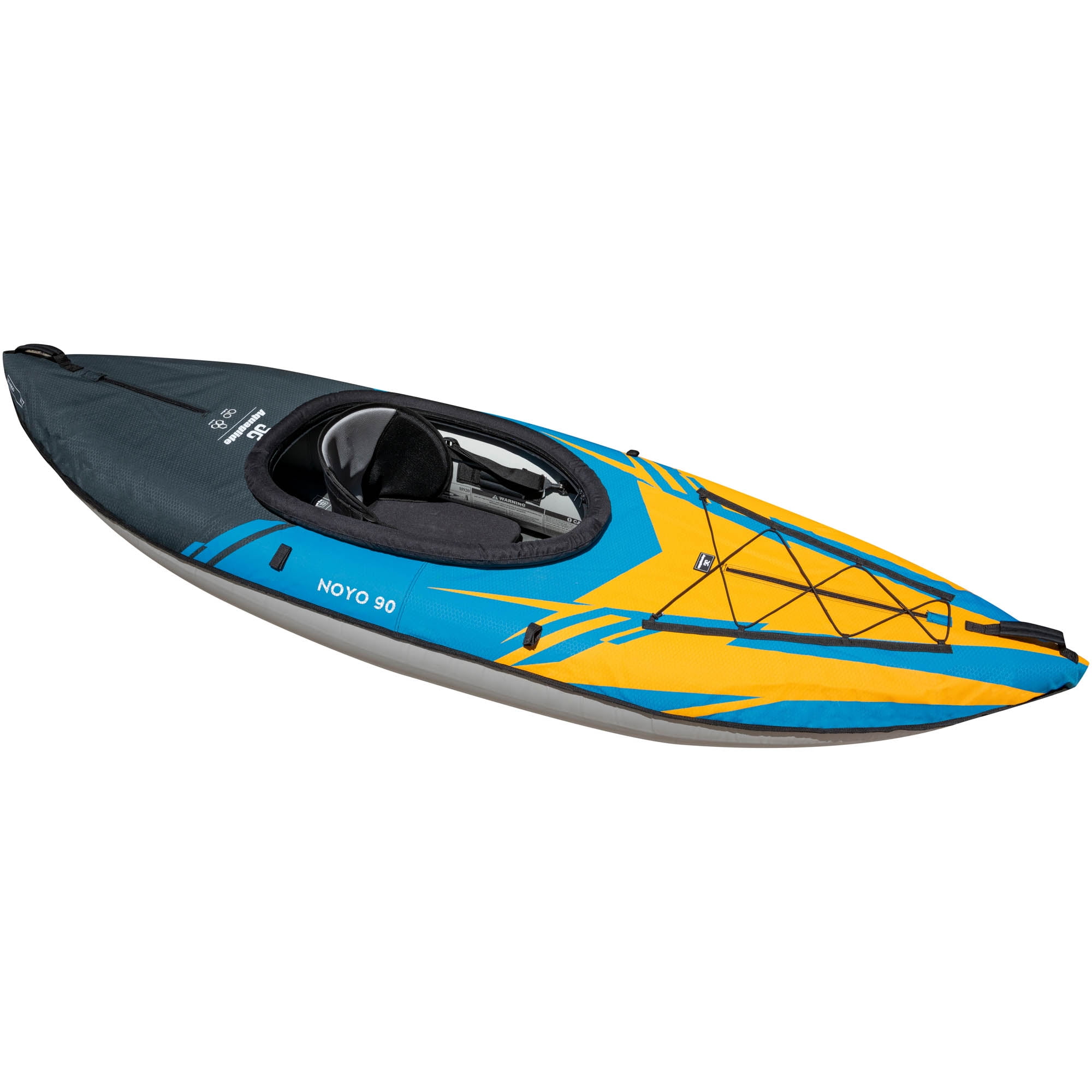 Aquaglide Noyo 90 Inflatable Kayak - 1 Person Touring with Cover - Walmart.com